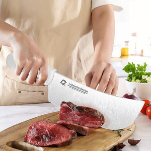 Cuchillo para cortar de acero inoxidable con mango de PP, material engrosado, para uso doméstico en la cocina. Suministro directo de fábrica. OEM - Product Image 4