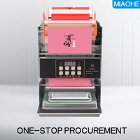 Commerciële voedselverpakkingsmachine voor supermarkt, delicatessen, fruit, vis en wegwerpcontainers
