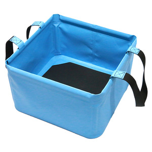 Fabricant-Seau de pêche pliant carré d'origine Sac de rangement extérieur étanche pour le lavage des pieds et des mains pour la pêche - Product Image 1