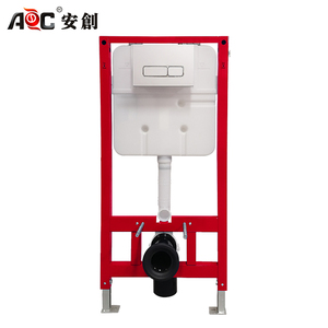 3L/6L hiện đại giấu tường treo nhà vệ sinh Phễu thoát nước với dual-tuôn ra HDPE + kim loại Tank - Product Image 3