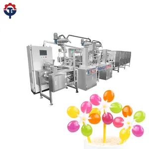 Hygienic Special Lollipop Machine And Wrapping Machine Lollipops Equipment