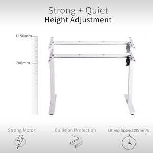 Nhà văn phòng Ergonomic máy tính điện bàn có thể điều chỉnh khung hiện đại đứng bàn - Product Image 4