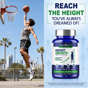 Acentiallabs 60 Cápsulas, Maximizador del Crecimiento, Productos <span class=keywords><strong>para</strong></span> Aumentar la Estatura, Suplemento <span class=keywords><strong>para</strong></span> Niños, Adolescentes y Adultos, <span class=keywords><strong>Crecer</strong></span> Más Alto - Product Image 6