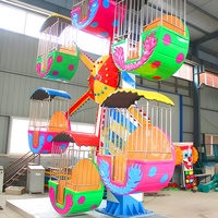 Manèges de parc d'attractions, mini-grande roue pour enfants, équipement de terrain de jeux extérieur, petite grande roue, jeux pour enfants