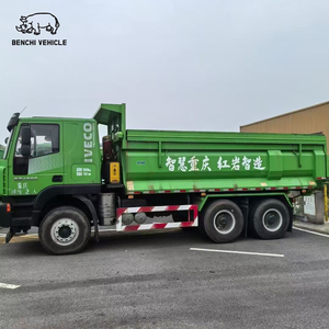 Hongyan Genlyon 10 ruote C500 6x4 autocarro con cassone ribaltabile in vendita - Product Image 4