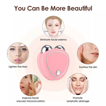 Skin Care Device Facial Roller Vibration