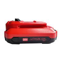 Baterai Lithium-ion Isi Ulang 20V 3Ah Stabilitas Tinggi, Pengganti untuk Peralatan Listrik Tanpa Kabel