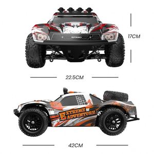 Voiture de course RC brushless de compétition 1:10 - Machine de drift 4x4 à 40 km/h <span class=keywords><strong>avec</strong></span> contrôle de précision 2,4 GHz, Monster Truck tout-terrain - Product Image 6