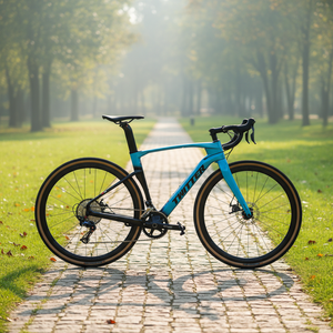 Nouveau Vélo de <span class=keywords><strong>Gravel</strong></span> 2026 en Fibre de Carbone 700*40c avec 22 Vitesses RS pour Routes Accidentées - Product Image 1