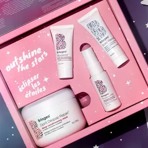 Wholesale Rigid Custom Logo Cardboard Paper Makeup Skincare Cosmetics Storage Box Skin Care Packaging Lipstick Packaging Color