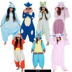 Disfraz de Dibujos Animados Unisex para Adultos, Pijama de Forro Polar para Halloween y Navidad, M-414 - Product Image 1