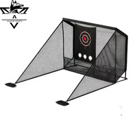 Filet d'entraînement de golf, Cage de frappe de golf, Entraîneur de swing de golf, Simulateur de golf d'intérieur, Filet d'entraînement de golf pour jardin