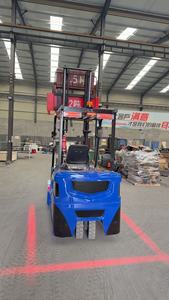 4 ton elektrische heftruck met 4WD hydraulische/elektrische zijverschuiving, zwaar transport voor ruig terrein - Product Image 6