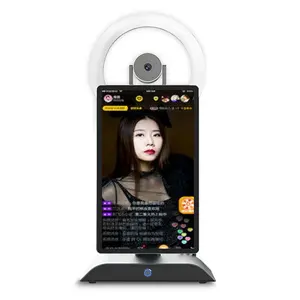 Lcd Touch Display Screen For Live Streaming Broadcast Equipment 360 Degree Screen Live Stream Machine