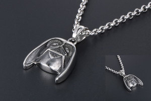 <strong>Star</strong> Storm Trooper Darth Vader <strong>Wars</strong> Stylish Stainless Steel Jewelry Head Helmet Pendant for Boys Movie Peripheral Jewelry - Product Image 4