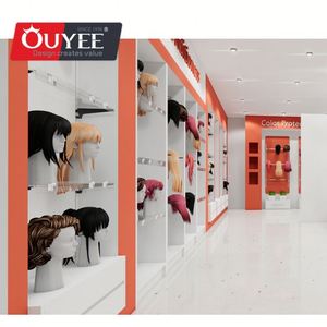 ไม้ระแนงวิกผมมนุษย์แบบหรูหราร้านบูติกร้านตัดผม - Product Image 3