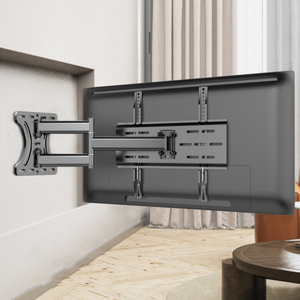 Soporte de <span class=keywords><strong>TV</strong></span> de esquina inclinable ajustable <span class=keywords><strong>para</strong></span> <span class=keywords><strong>TV</strong></span> 26-<span class=keywords><strong>55</strong></span> <span class=keywords><strong>pulgadas</strong></span> soporte de pared de movimiento completo con brazo giratorio - Product Image 2