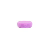 Entreprises transfrontalières de perles entretoises en silicone de qualité alimentaire en forme de cœur pour bijoux DIY et accessoires de stylos, disponibles en gros