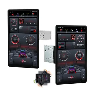 2DIN 13inch phổ Android hệ thống màn hình lớn máy nghe nhạc xe đa phương tiện MP5 đài phát thanh Bluetooth GPS Navigator đài phát thanh xe
