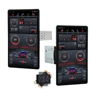 Pemutar multimedia mobil 2Din 13 inci, radio mobil navigasi GPS Bluetooth Radio MP5 multimedia mobil sistem Android Universal