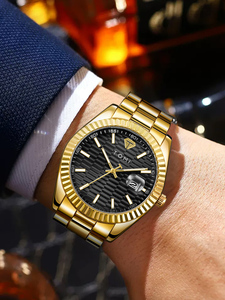 Reloj TOMI T304 de Alta Calidad para Hombre, Reloj Elegante para Negocios, Correa de Acero Inoxidable Premium, Reloj de Pulsera de Cuarzo para Hombre - Product Image 5