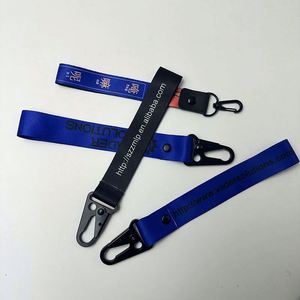 Porte-clés personnalisé en nylon avec coutures, alliage de zinc, pour moto, voiture, avion, porte-clés promotionnel personnalisé - Product Image 2