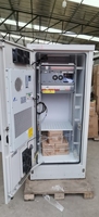 Armoire de télécommunications extérieure OEM résistante aux intempéries avec intégration de ventilateur de refroidissement pour boîtiers électroniques