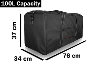 <strong>Extra</strong> <strong>Large</strong> <strong>Holdalls</strong>, 2-XL Very Big Cargo Duffel Bag, 1 Huge Space, Strong Polyester, 100 Litre 0.8kg - Product Image 2