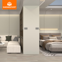 Villa de luxe, maison capsule spatiale, suite familiale d'hôtel moderne, maison modulaire conteneurisée compacte, cabane confortable avec chambre et salle de bain