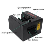 Machine de découpe de ruban automatique ZCUT-150 Auto Intelligent 8-150mm ruban adhésif Double face Cutter distributeur Machine à emballer