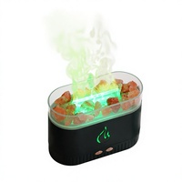 Nouveau Diffuseur d'Arômes en Cristal 2026, Humidificateur de Bureau Compact 0,5L, Nébuliseur Silencieux pour Parfums