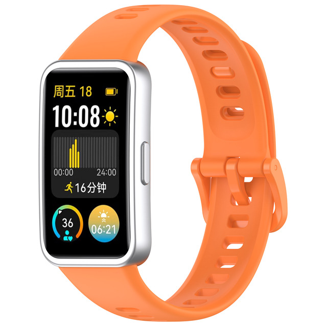 Hot Sell Soft Silicone Rubber Bracelet Sport Strap for Huawei Watch Band 9 Band 8