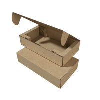 Boîte d'expédition en carton brun extra-robuste avec insert personnalisé pour haut-parleurs de téléphone portable, anti-écrasement, recyclable