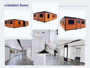 <span class=keywords><strong>Case</strong></span> <span class=keywords><strong>prefabbricate</strong></span> modulari di lusso da 40 piedi con 3 stanze, espandibili, con bagno e cucina, design moderno <span class=keywords><strong>per</strong></span> uso villa o officina - Product Image 2