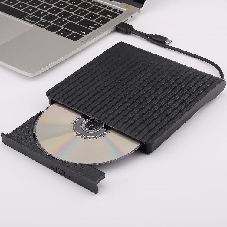 2024 new model CD/DVD Drive USB 3.0&USB-C, Portable CD DVD ROM +/- RW Optical Drive Player Reader Writer Burner for Windows11