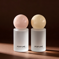 Mini flacon de parfum en verre cylindrique 10 ml, pulvérisateur givré, personnalisable, logo personnalisé