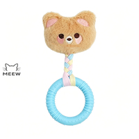 Jouet pour chien en caoutchouc, jouet à mâcher durable pour chiens de petite et moyenne taille, jouet interactif pour animaux de compagnie pour soulager l'ennui