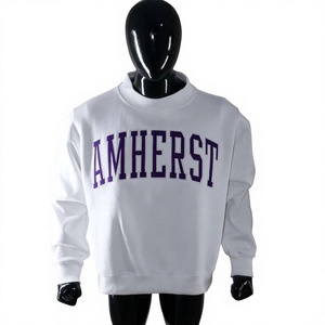 เสื้อฮู้ดซิป AMHERST ผ้าฝ้าย 100% ปักลาย คอปกกว้าง สีสันปรับแต่งได้ สไตล์วินเทจ - Product Image 1