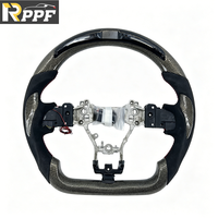 Volant en fibre de carbone véritable de haute qualité RPPF 2026 avec éclairage LED pour Subaru WRX STI/Legacy 2003 2004 2005 2006 2007