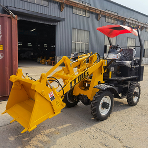 Máy Xúc Lật <span class=keywords><strong>Mini</strong></span> LTMG 0.6 Tấn 600Kg Máy Xúc Lật Nhỏ Phía Trước Với Giá Mở Cabin - Product Image 5