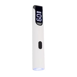 Lampe à ongles UV LED sans fil mini diamant rose, portable, à piles, séchage rapide du gel, pour usage domestique - Product Image 4