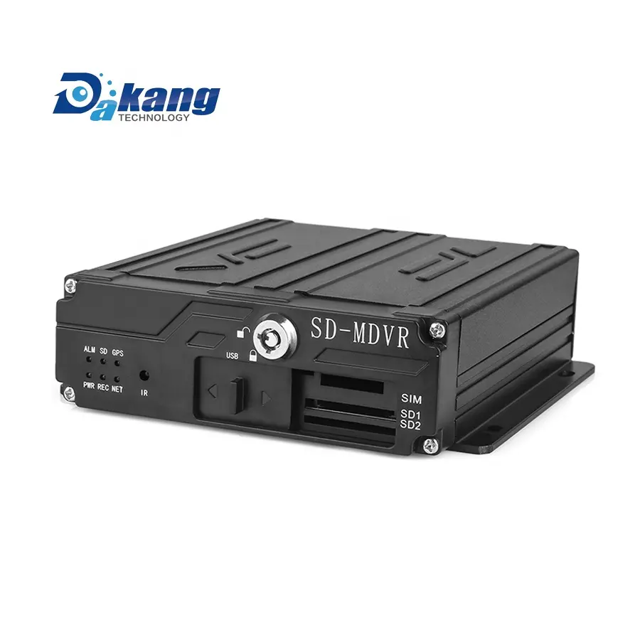 Dakang H.264 4CH MDVR 1080P 4G वाईफ़ाई जीपीएस मोबाइल DVR वाहन कैमरा कार सीसीटीवी प्रणाली के लिए वैन/टैक्सी/बस/ट्रक/कार