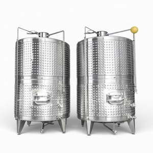 Tanque de Fermentación Refrigerado Cónico de Acero Inoxidable de 1000L con Tapa Flotante para Fermentación de Vino, Precio Económico - Product Image 2