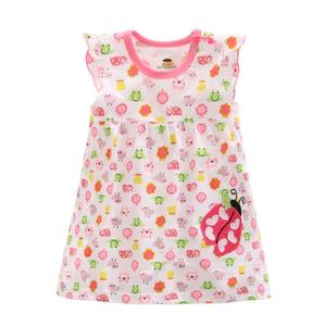 Europeo di Cotone Stampato Sveglio Del Bambino Del Vestito Del Bambino Del Vestito Dalla Ragazza - Product Image 4