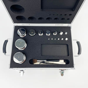 موازين دقيقة للمختبرات من الفولاذ المقاوم للصدأ، أوزان اختبار كبيرة غير مغناطيسية من الفولاذ المقاوم للصدأ لمعايرة الكتلة من الفئة E1 E2 F1 F2 بوزن من 1 ملغ إلى 5 كجم - Product Image 2