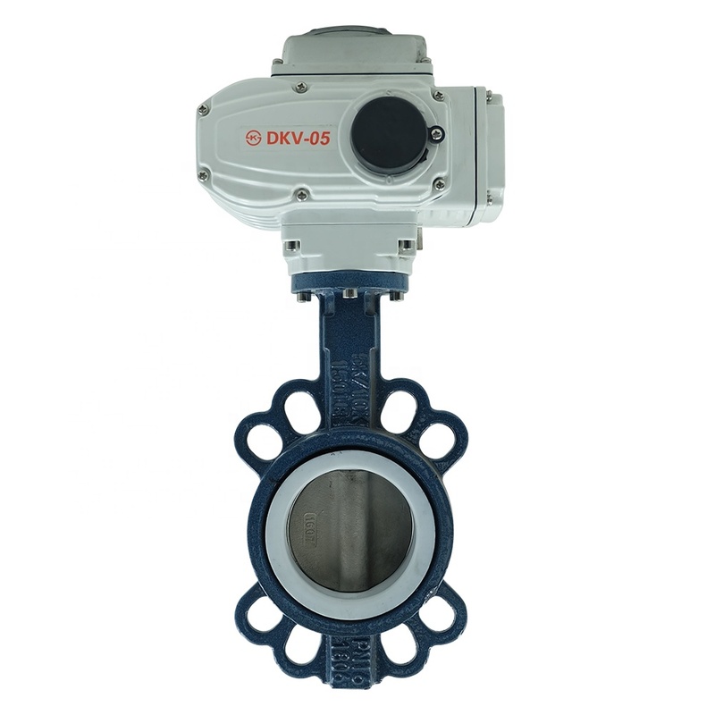 DKV 24VDC Wafer Electric Butterfly Valve