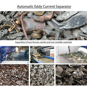 Máquina de classificação magnética do metal do separador do classificador atual de <span class=keywords><strong>Eddy</strong></span> para o separador não ferroso do metal do alumínio e do cobre - Product Image 5
