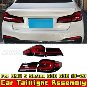 Pour BMW Série 5 G30 G38 2018-2020, feux de jour à LED, feux antibrouillard étanches, ensemble de feux arrière, kit carrosserie - Product Image 1