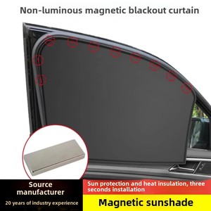 Parasoles Personalizados para Parabrisas Delantero, Aislamiento Térmico de Poliéster Colgante con Fuerte Magnetismo, Cortina Magnética para Coche con Revestimiento de Vinilo - Product Image 4