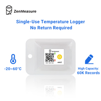 Exportación de Reportes PDF ZenMeasure, Registrador de Datos de Temperatura Inalámbrico con Alarma de Sobretemperatura, Resistente al Agua IP67